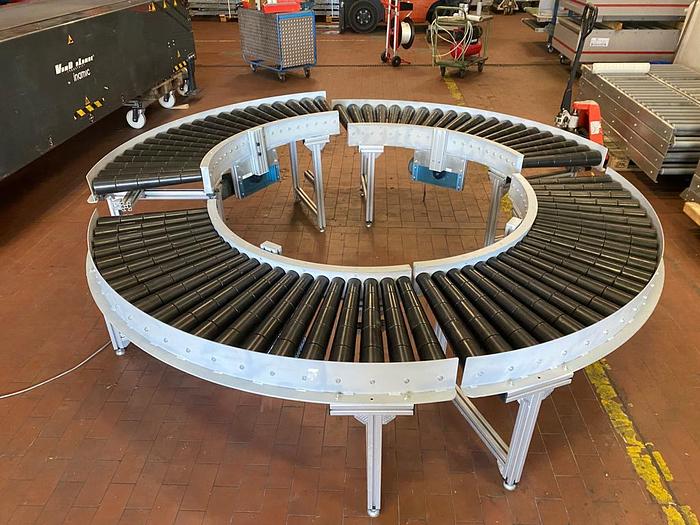 Gebraucht Rollenbahnkurve 90° SEW-Eurodrive Motor