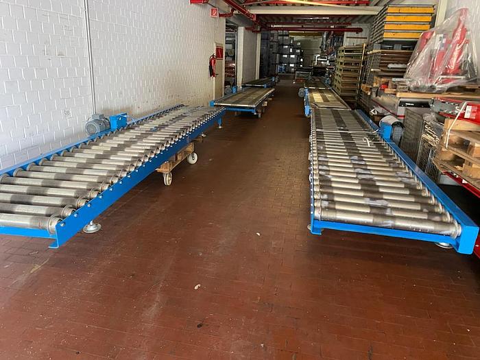 Gebraucht Claus Maschinenbau Palettenrollenbahn/ Rollenbahn/ Palettenfördertechnik