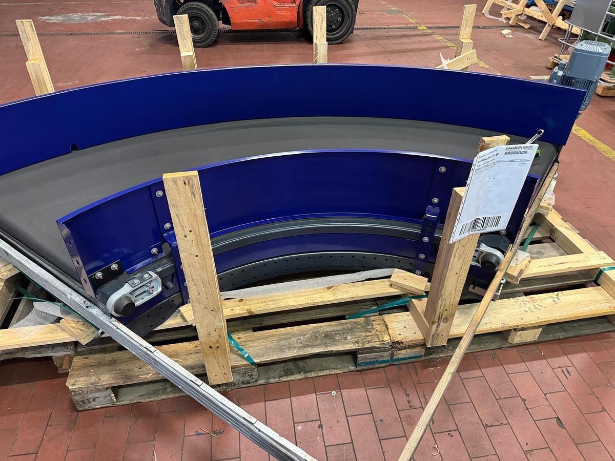 Used Vanderlande Gurtbandkurve 90 Grad - neuwertig - 