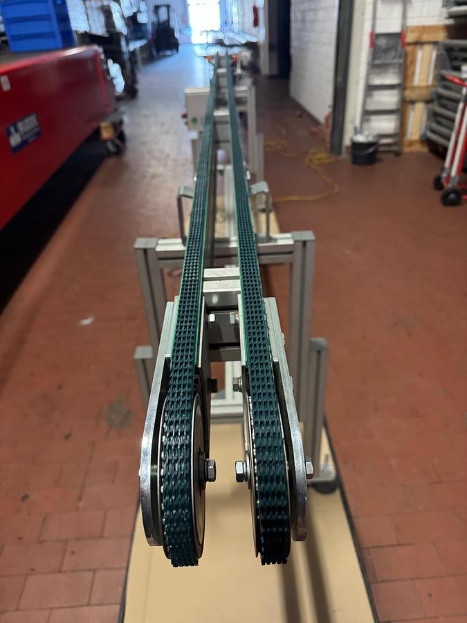 Used 2008 Deussen Gurtbandförderer, Förderband, Zweiriemenförderer