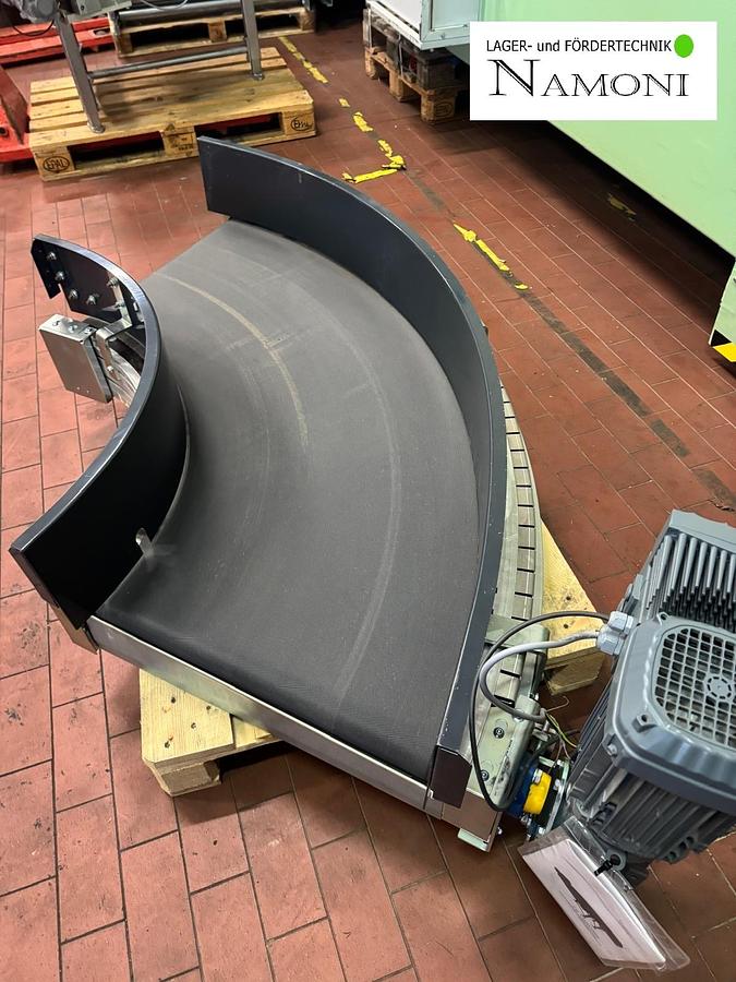 Used 2020 Transnorm Kurvengurtbandförderer, Gurtbandkurve 90 Grad