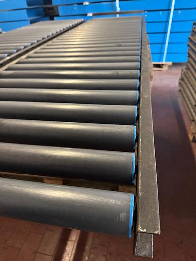 Used Rollenbahn/ Rollen/ Förderbahn mit Plastik Rollen