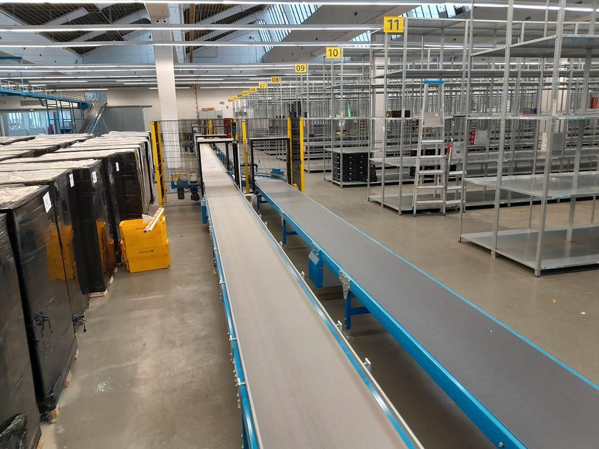 Used 2011 Trapo Gurtbandförderer/Gurförderer/Förderband ca. 180 Meter