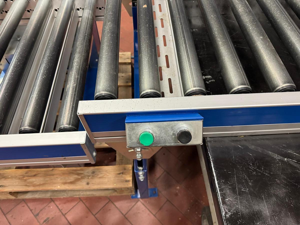 Used 2016 RBS Förderanlagen GmbH pneumatischer Heber inklusive Rollenbahn