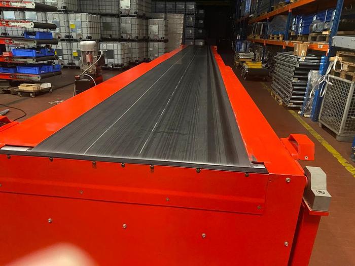 Gebraucht 2000 Caljan Hydraulik Teleskopförderer