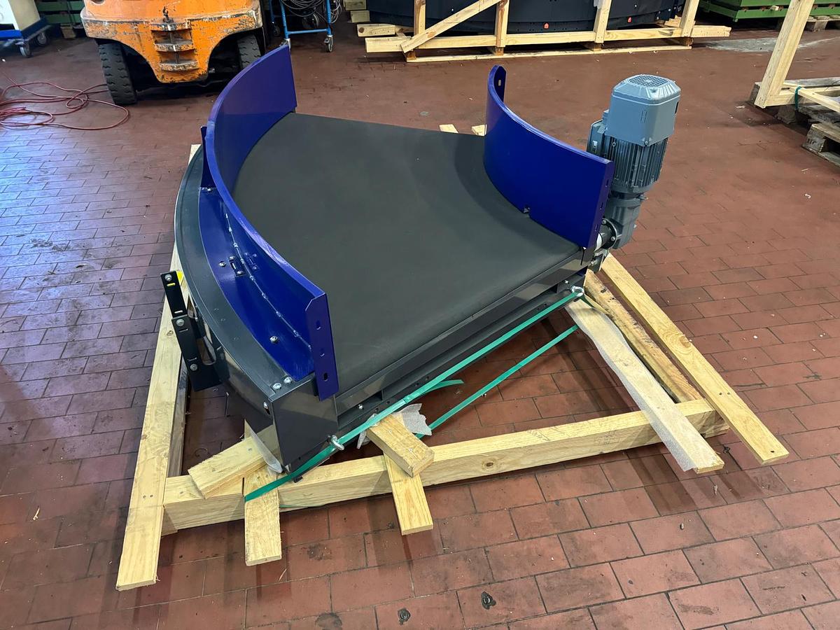 Used Vanderlande Gurtbandkurve 45 Grad 