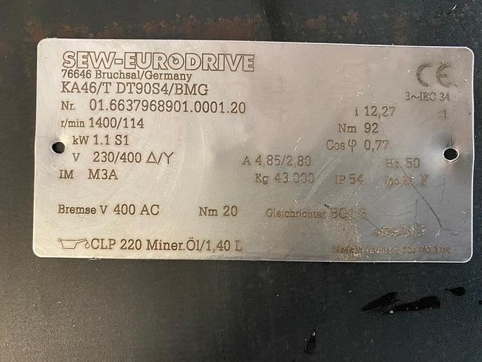 Gebraucht FAM Gurtförderer/Förderband/Gurtband 900x7260