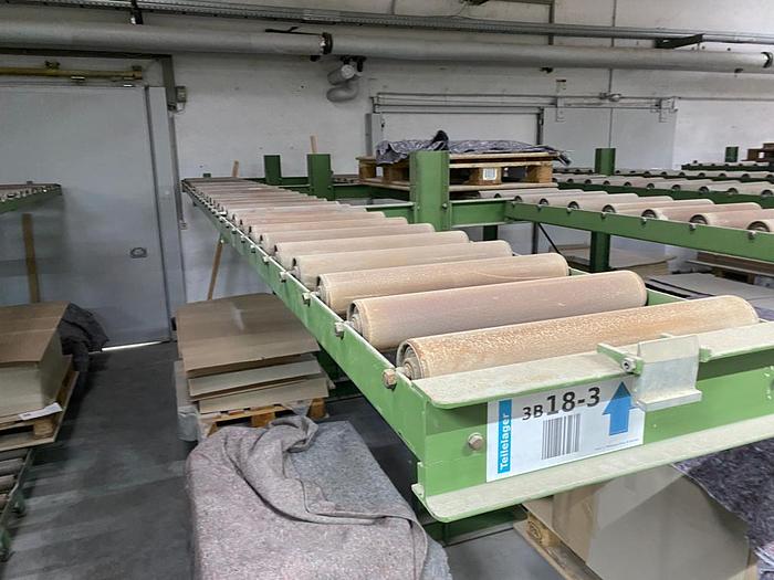 Gebraucht Rollenbahn/ Förderbahn/ Fördertechnik 1200 Meter