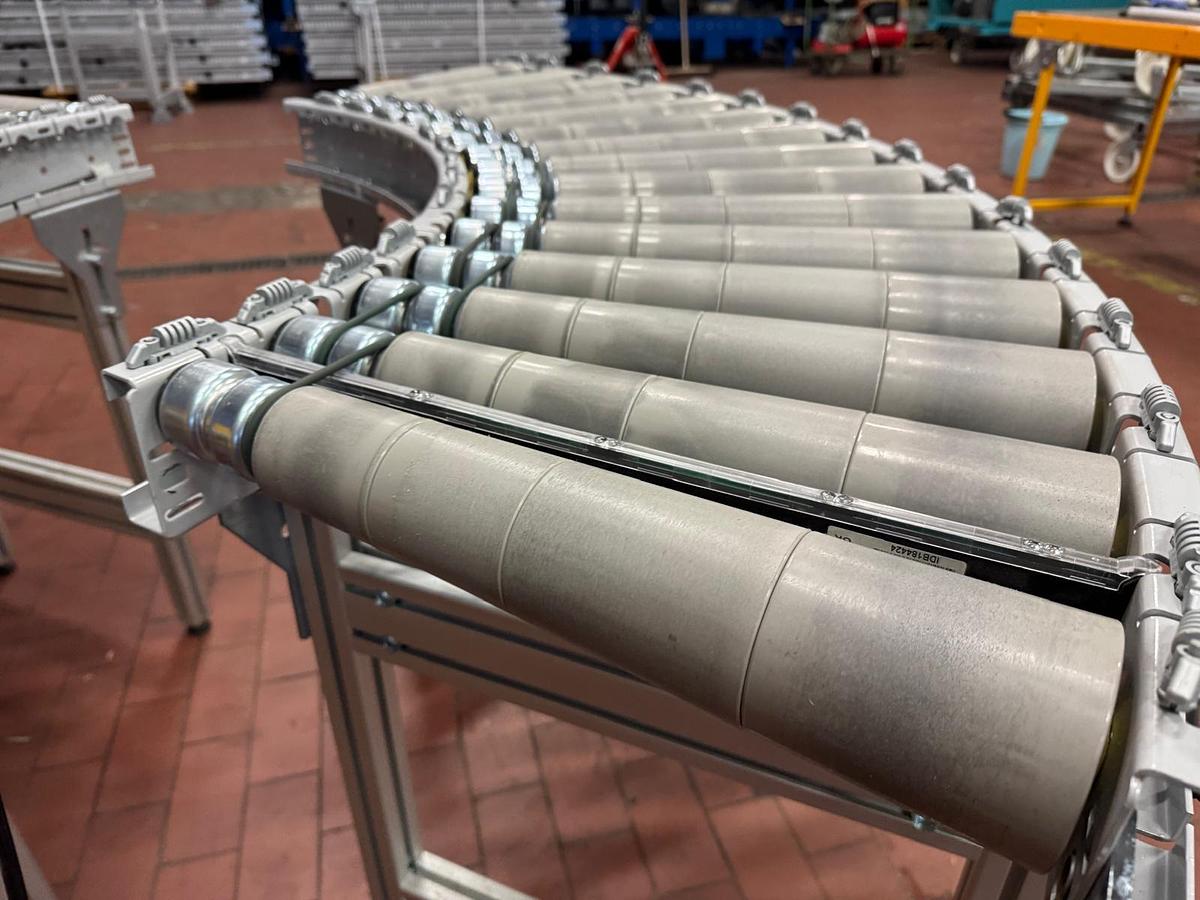 Used 2010 Schäfer Rollenbahnkurve/Rollen/90 Grad Kurve