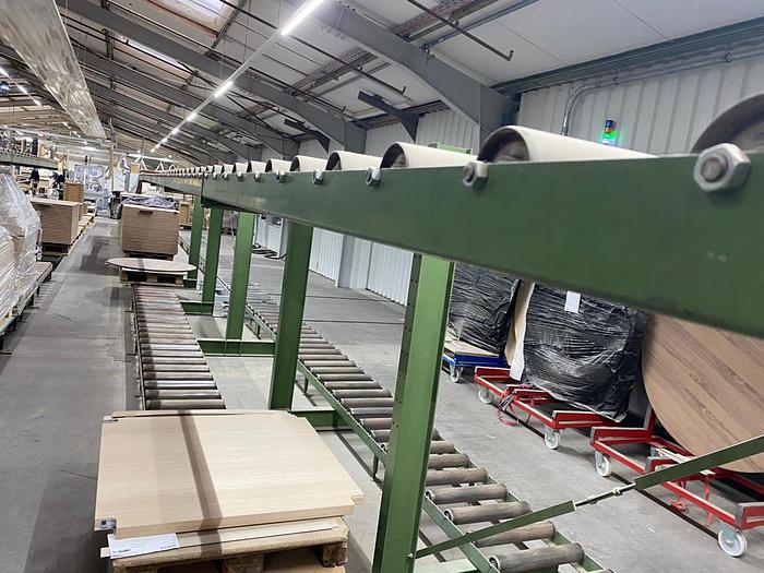 Gebraucht Rollenbahn/ Förderbahn/ Fördertechnik 1200 Meter