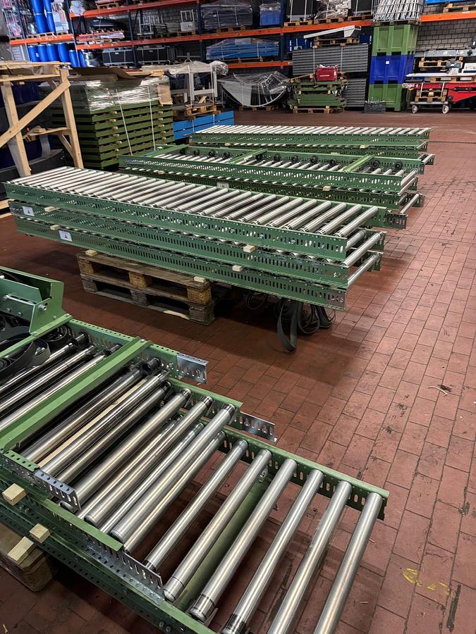 Used 2013  Rollenbahn/Rollen/Förderbahn mit Flachriemen Antrieb