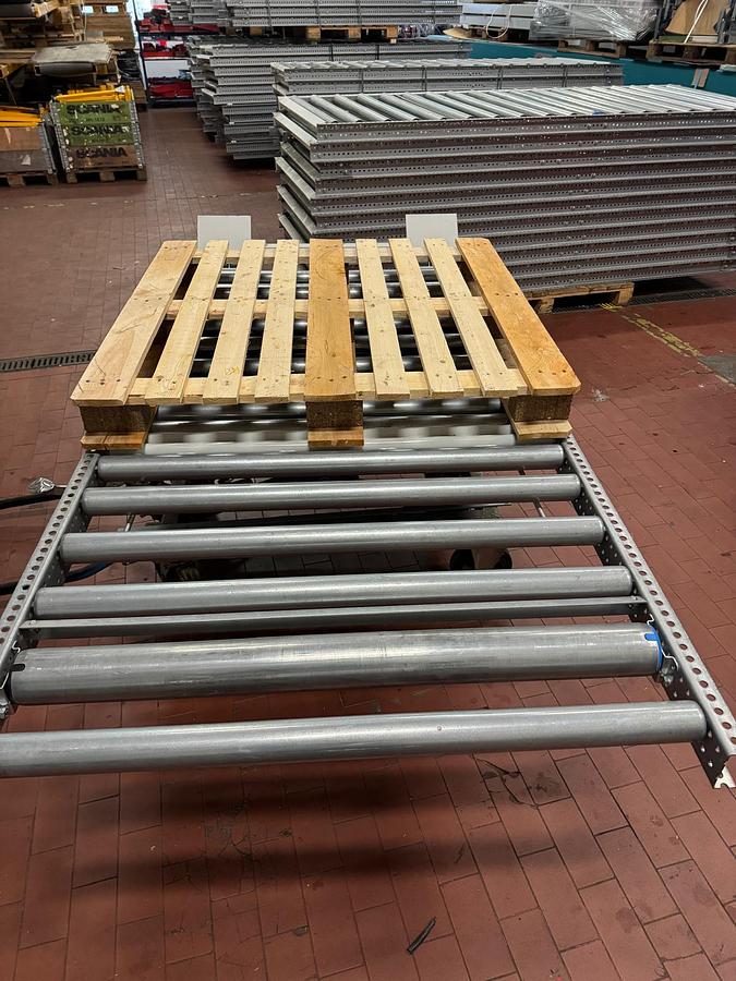 Used Entnahmeelement/Aufgabeelement, Palettenrollenbahn, Rollenbahn