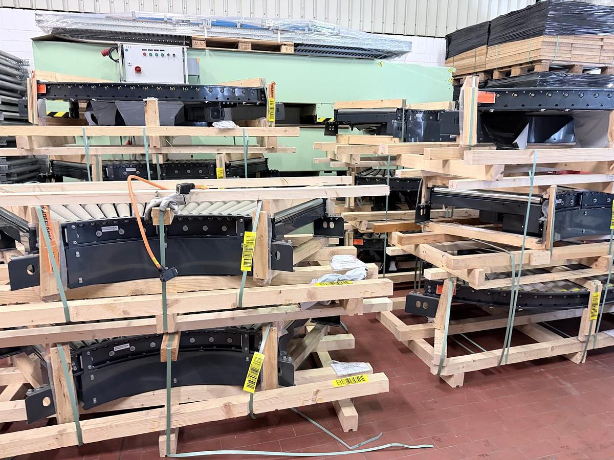 Used 2023 Vanderlande Kurve, Förderkurve, Rollenbahn, 70 Grad mit Antrieb