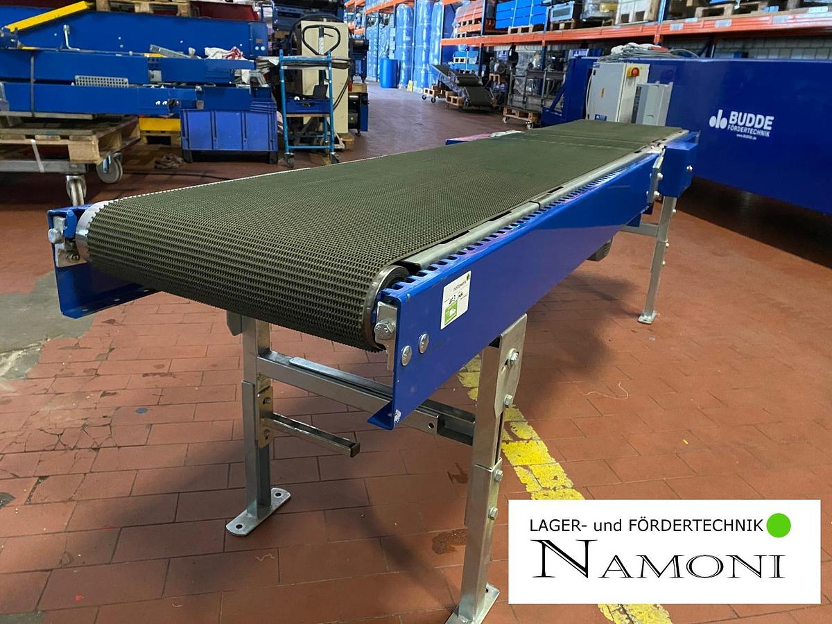 Used Steigband Gurtförderer Förderband Overbeck 