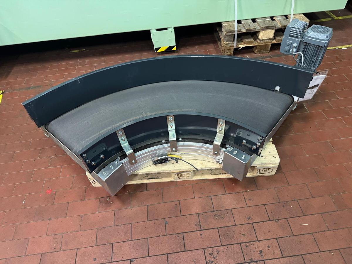 Used 2020 Transnorm Kurvengurtbandförderer, Gurtbandkurve 90 Grad