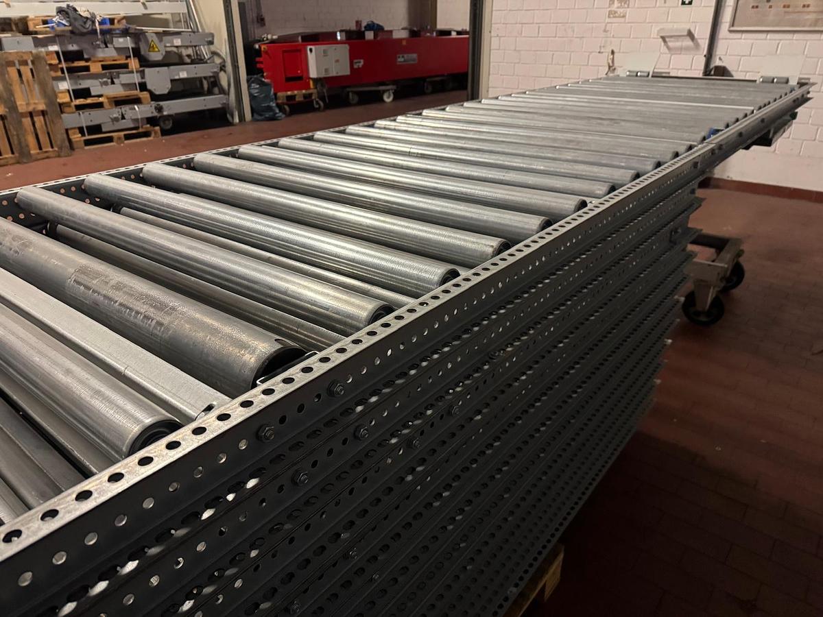 Used Palettenrollenbahn, Rollenförderbahn, Rollenbahn