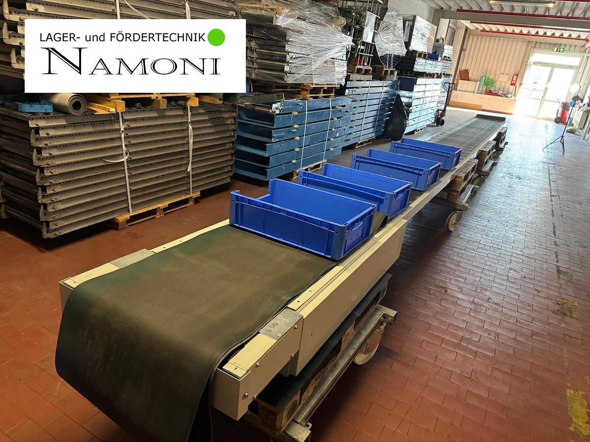 Used 2016 AMI Fördertechnik Gurtbandförderer, Förderband, Gurtband 9,77 m