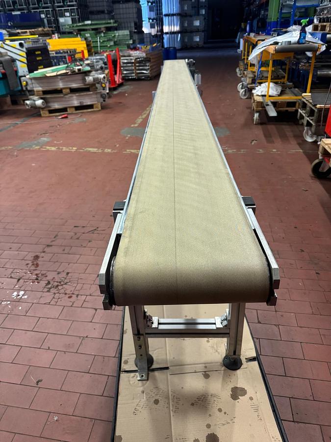 Used 2010 Schunk Fördertechnik GmbH Gurtbandförderer, Förderband, Gurtband 5110 mm