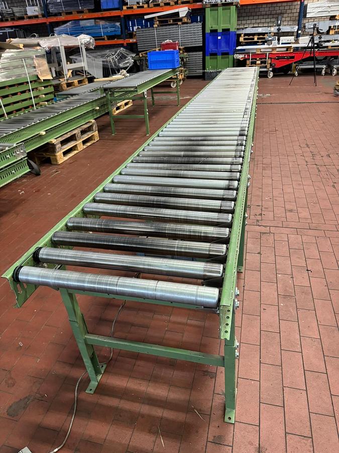 Used 2013  Rollenbahn/Rollen/Förderbahn mit Flachriemen Antrieb
