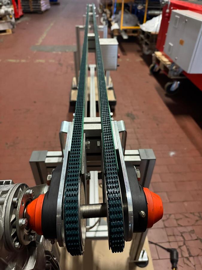 Used 2008 Deussen Gurtbandförderer, Förderband, Zweiriemenförderer