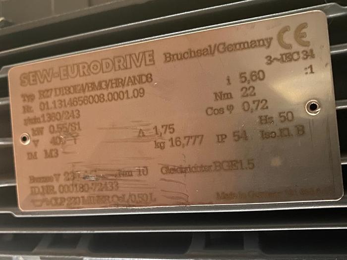 Gebraucht 2008 VanderLande Gurtförderer/ Förderband/ Gurtband