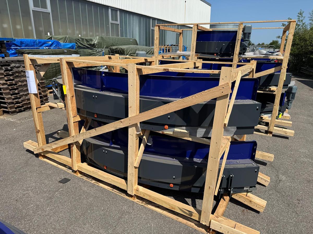 Used Vanderlande Gurtbandkurve 90 Grad - neuwertig - 