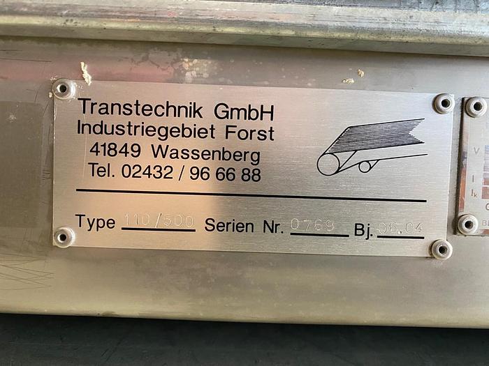 Gebraucht Transtechnik 110/ 500 Gurtförderer/ Förderband/ Gurtband