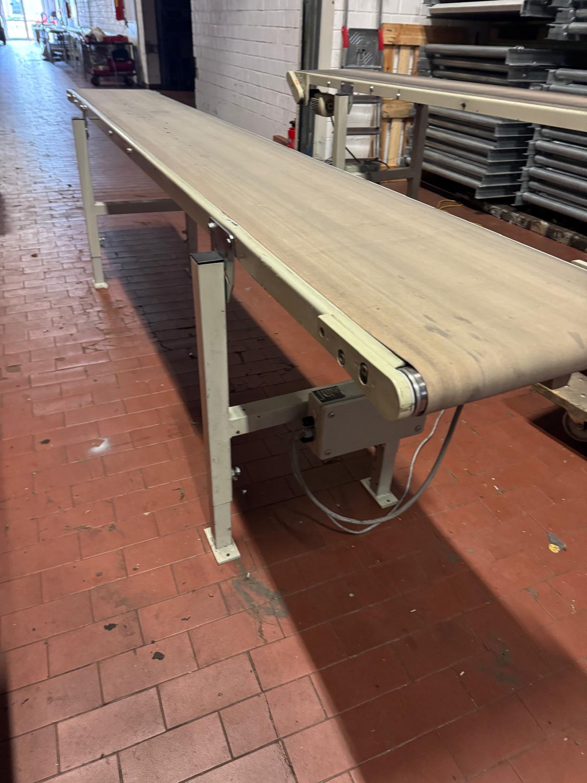 Used Schunk Fördertechnik GmbH Gurtbandförderer, Förderband, 3050 mm