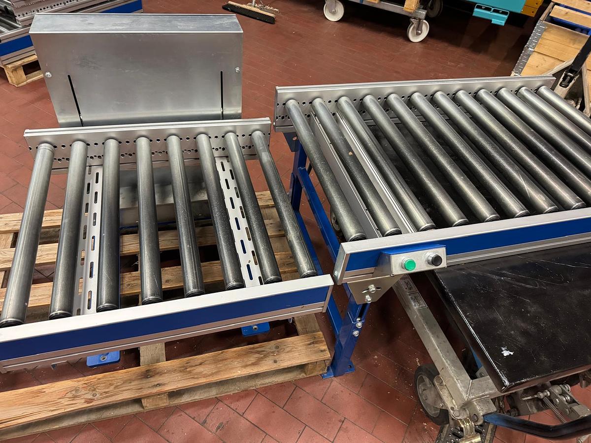 Used 2016 RBS Förderanlagen GmbH pneumatischer Heber inklusive Rollenbahn