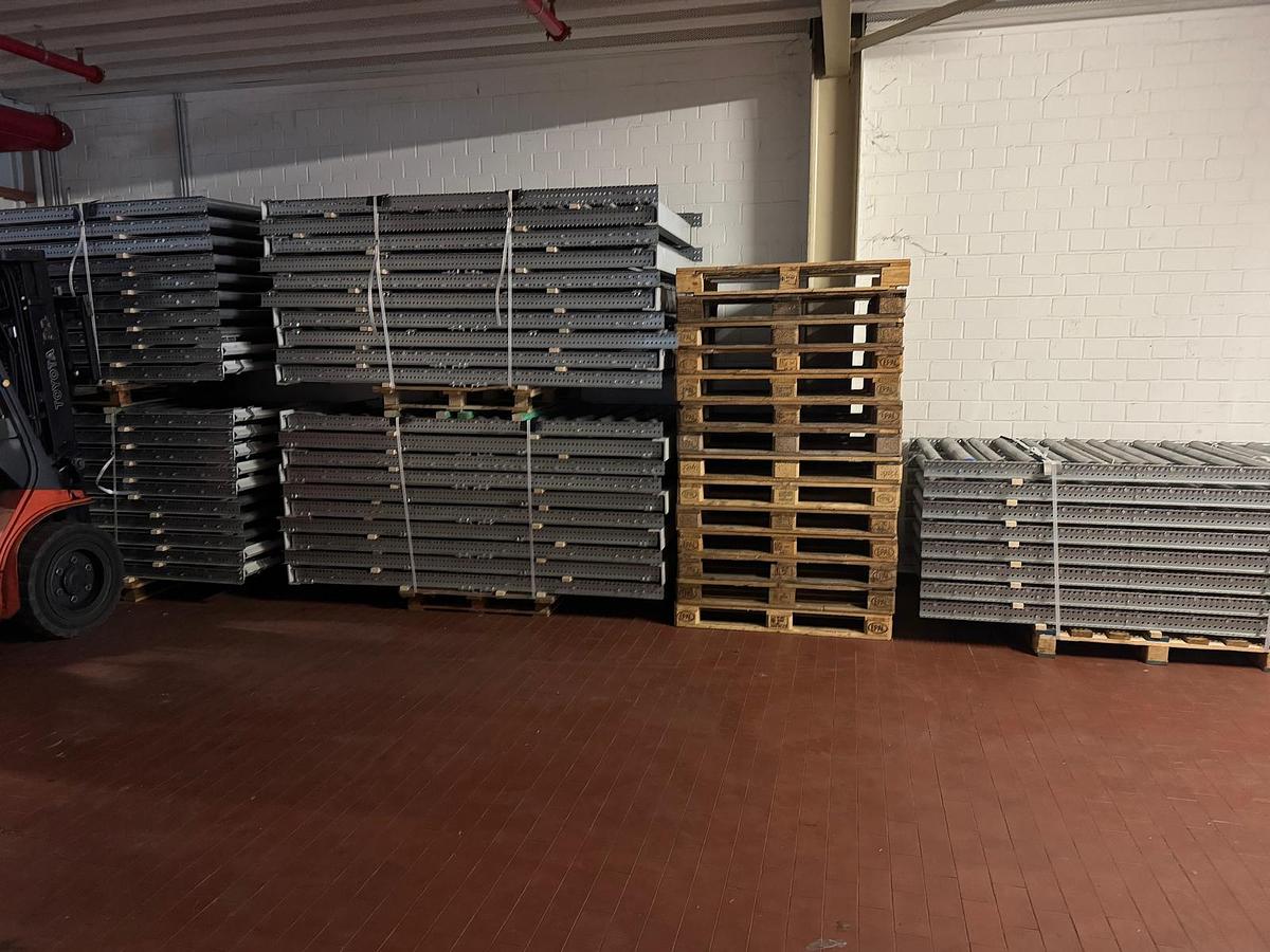 Used Palettenrollenbahn, Rollenförderbahn, Rollenbahn