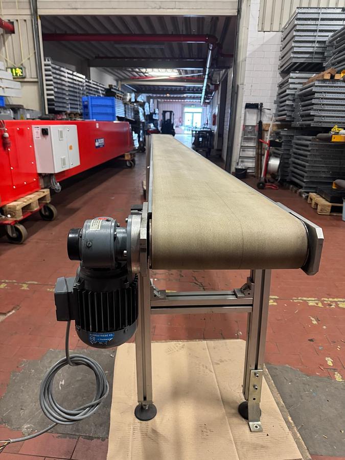 Used 2010 Schunk Fördertechnik GmbH Gurtbandförderer, Förderband, Gurtband 5110 mm