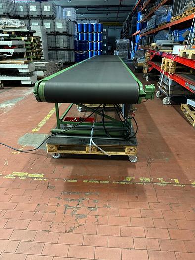 Gebraucht 8,12 Meter Förderband/ Gurtband/ Fördertechnik motorisiert