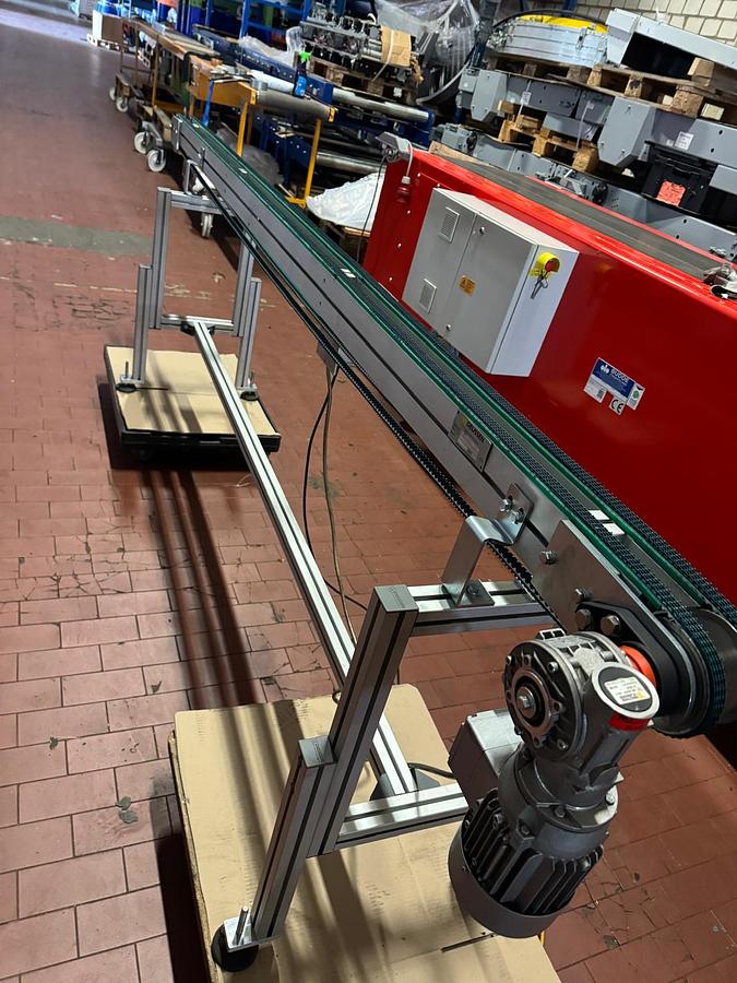 Used 2008 Deussen Gurtbandförderer, Förderband, Zweiriemenförderer