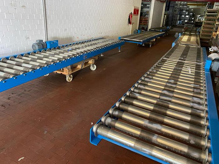 Gebraucht Claus Maschinenbau Palettenrollenbahn/ Rollenbahn/ Palettenfördertechnik