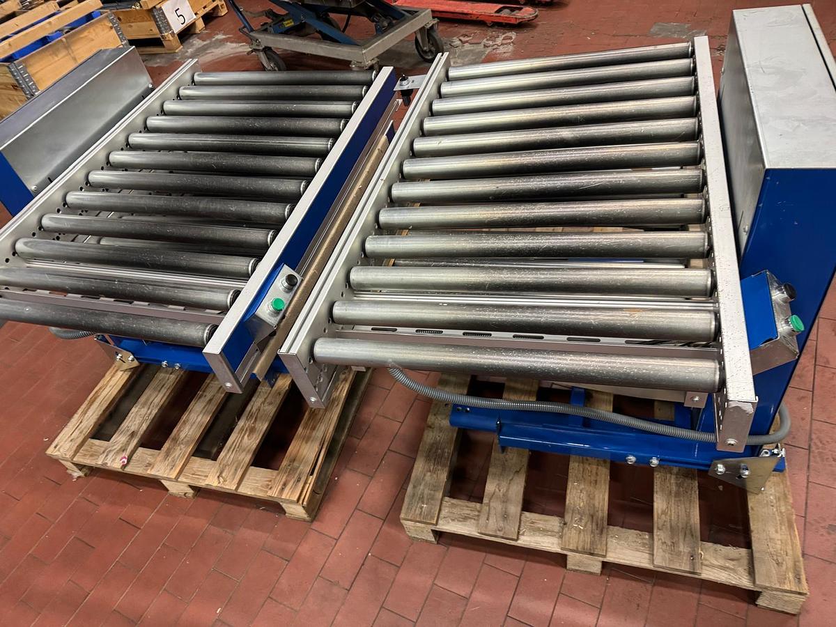 Used 2016 RBS Förderanlagen GmbH pneumatischer Heber inklusive Rollenbahn