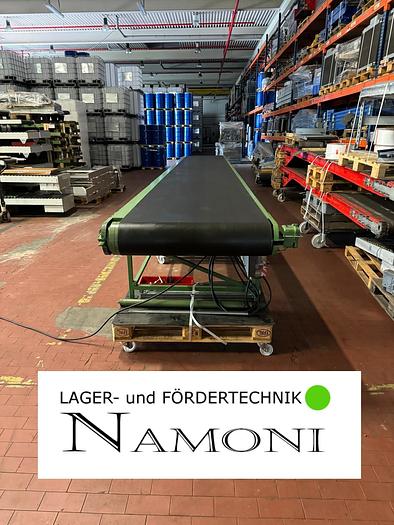 Gebraucht 8,12 Meter Förderband/ Gurtband/ Fördertechnik motorisiert