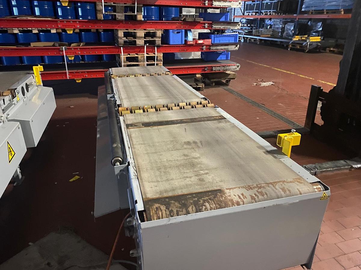Used VanderLande Gurtförderer/Förderband/Gurtband 3500x1180 inklusive Motor mit Pneumatic Energy