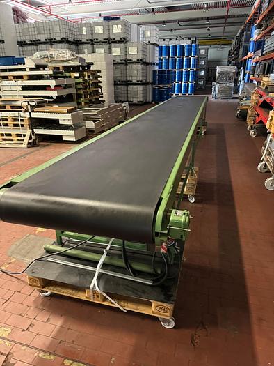 Gebraucht 8,12 Meter Förderband/ Gurtband/ Fördertechnik motorisiert