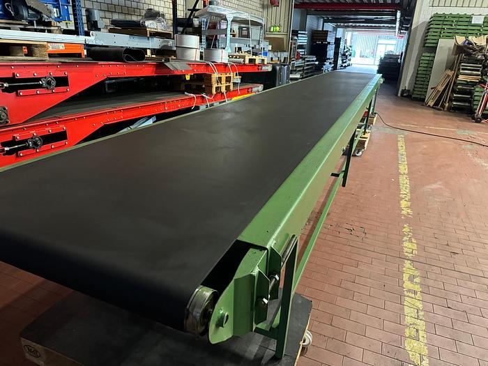 Gebraucht 8,12 Meter Förderband/ Gurtband/ Fördertechnik motorisiert