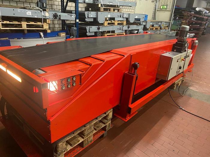 Gebraucht 2000 Caljan Hydraulik Teleskopförderer