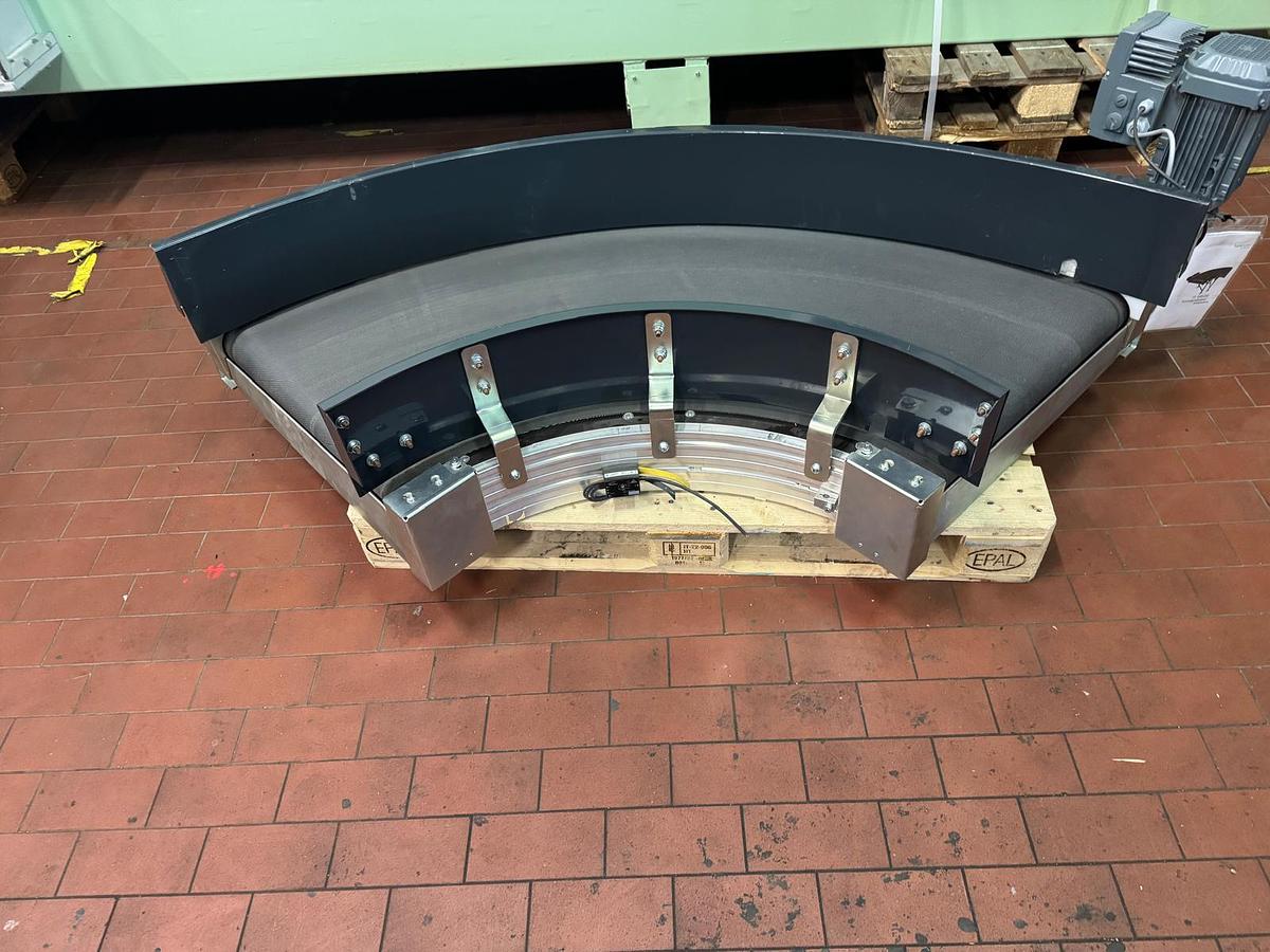 Used 2020 Transnorm Kurvengurtbandförderer, Gurtbandkurve 90 Grad