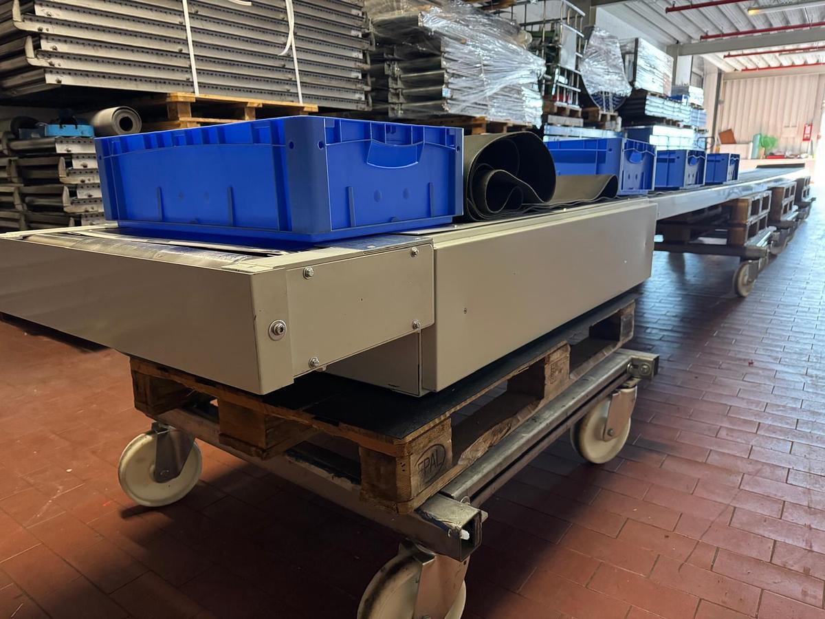 Used 2016 AMI Fördertechnik Gurtbandförderer, Förderband, Gurtband 9,77 m