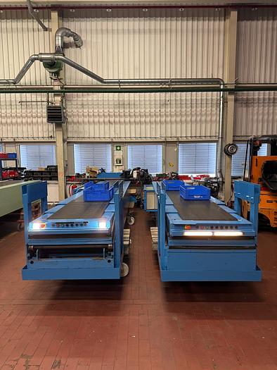 Used Caljan Teleskopförderer/ Beladeteleskop/ Teleskopgurtförderer