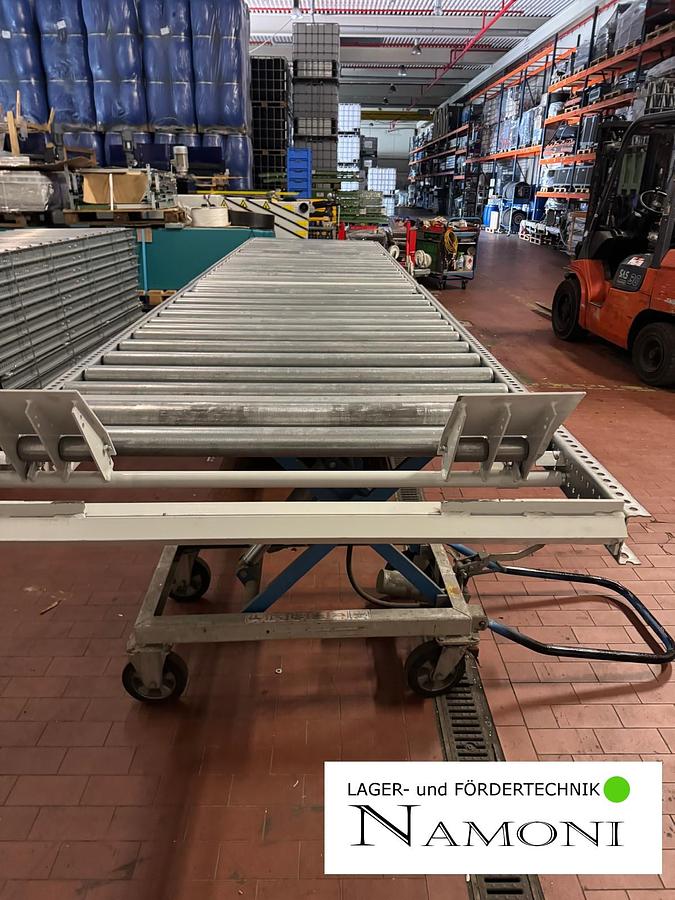 Used Entnahmeelement/Aufgabeelement, Palettenrollenbahn, Rollenbahn 