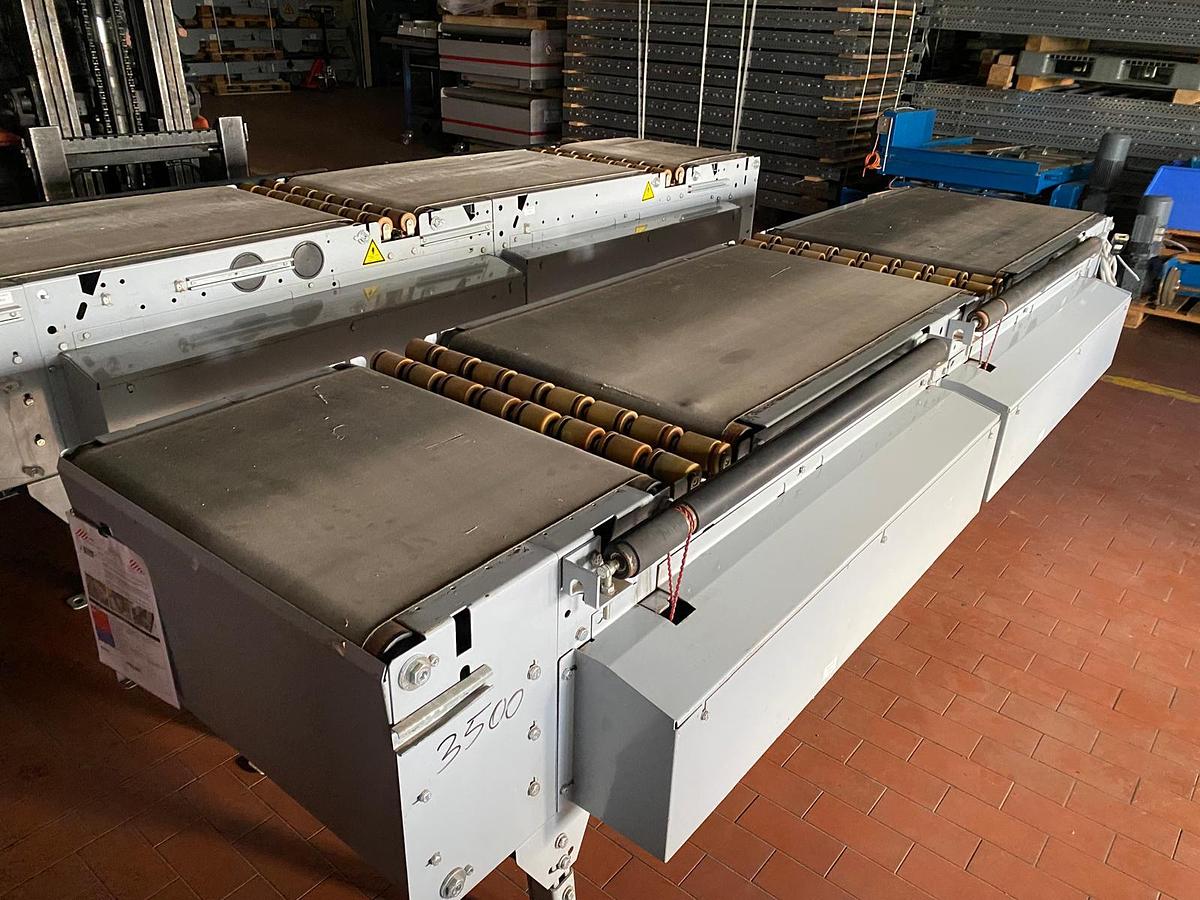 Used VanderLande Gurtförderer/Förderband/Gurtband 3500x1180 inklusive Motor mit Pneumatic Energy