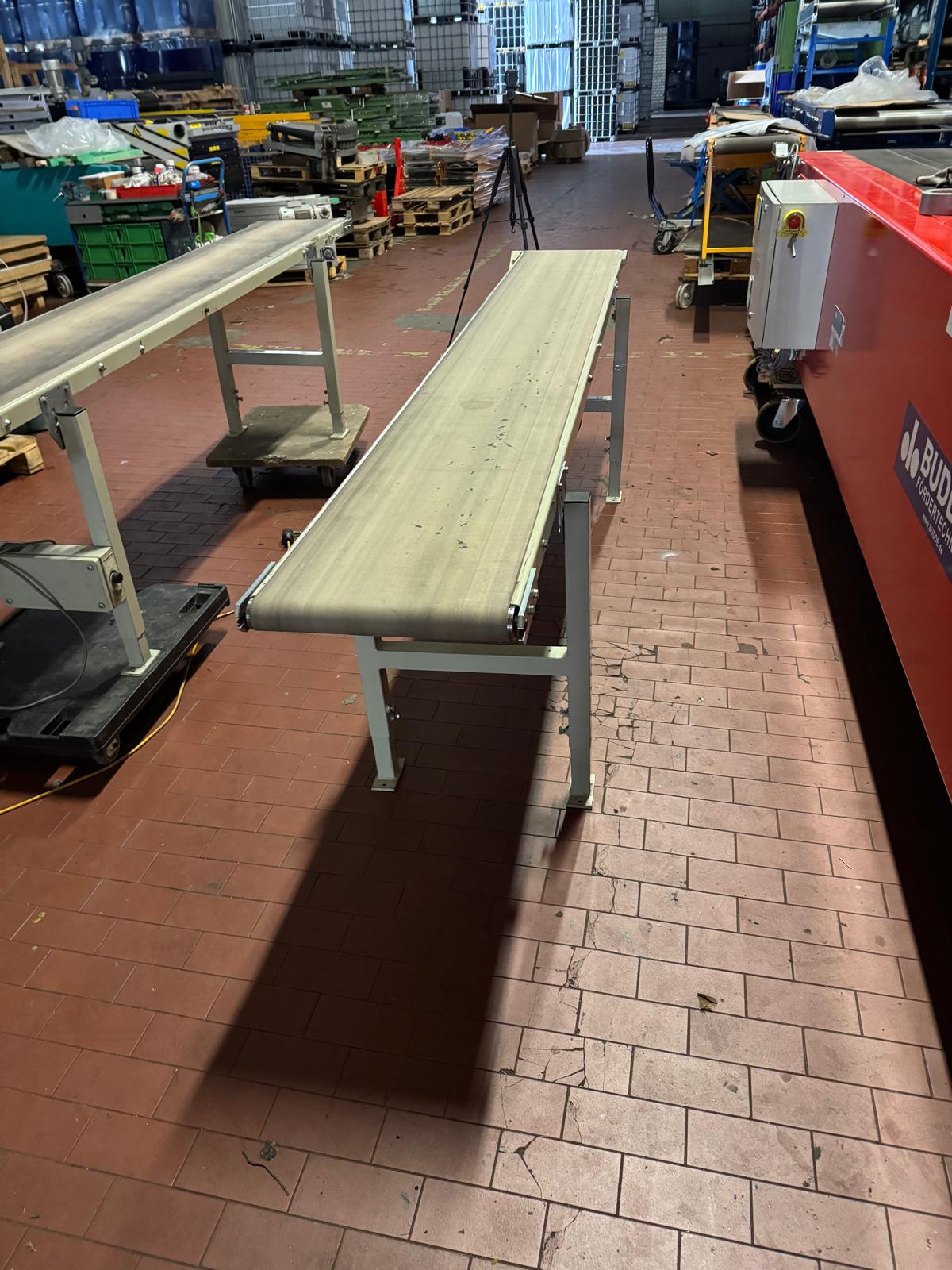 Used Schunk Fördertechnik GmbH Gurtbandförderer, Förderband, 3050 mm