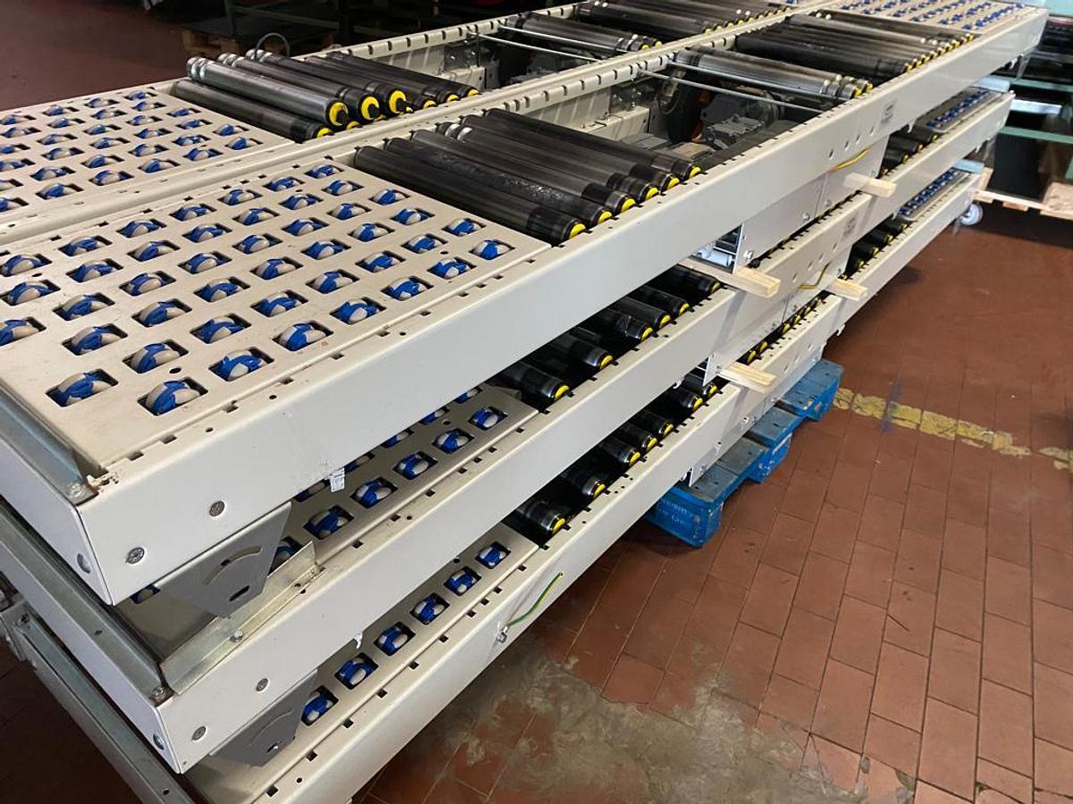 Used Rollenbahn, Arbeitstisch, Fördertechnik mit Antrieb/AMI Fördertechnik