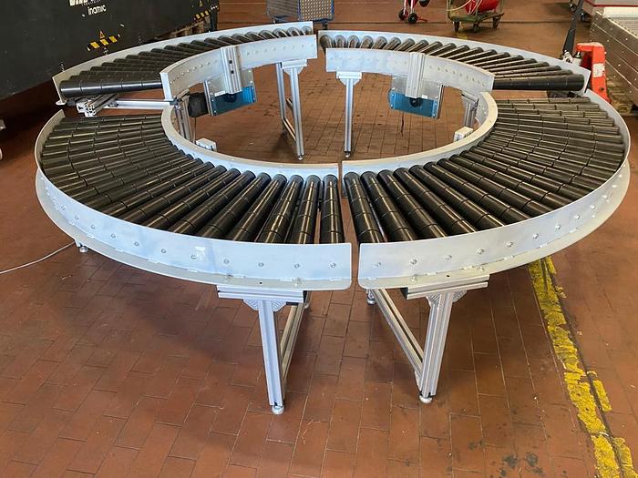 Gebraucht Rollenbahnkurve 90° SEW-Eurodrive Motor