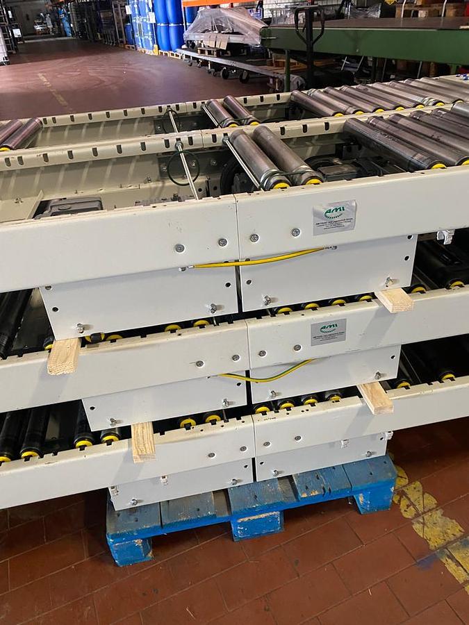 Used Rollenbahn, Arbeitstisch, Fördertechnik mit Antrieb/AMI Fördertechnik