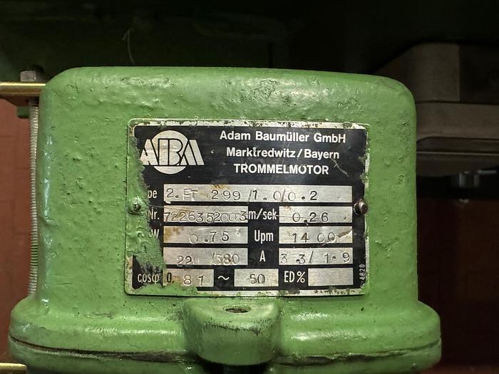 Gebraucht 8,12 Meter Förderband/ Gurtband/ Fördertechnik motorisiert